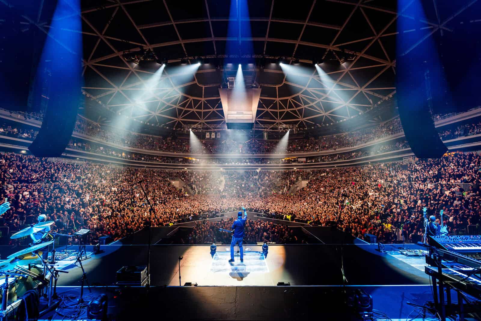 Siddharta, Arena Stožice, photo from the stage by Marko Alpner, 2025