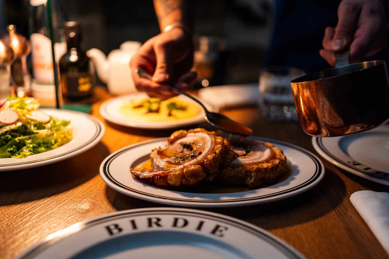 Birdie Ljubljana, perfect porchetta by Rok Stubičar