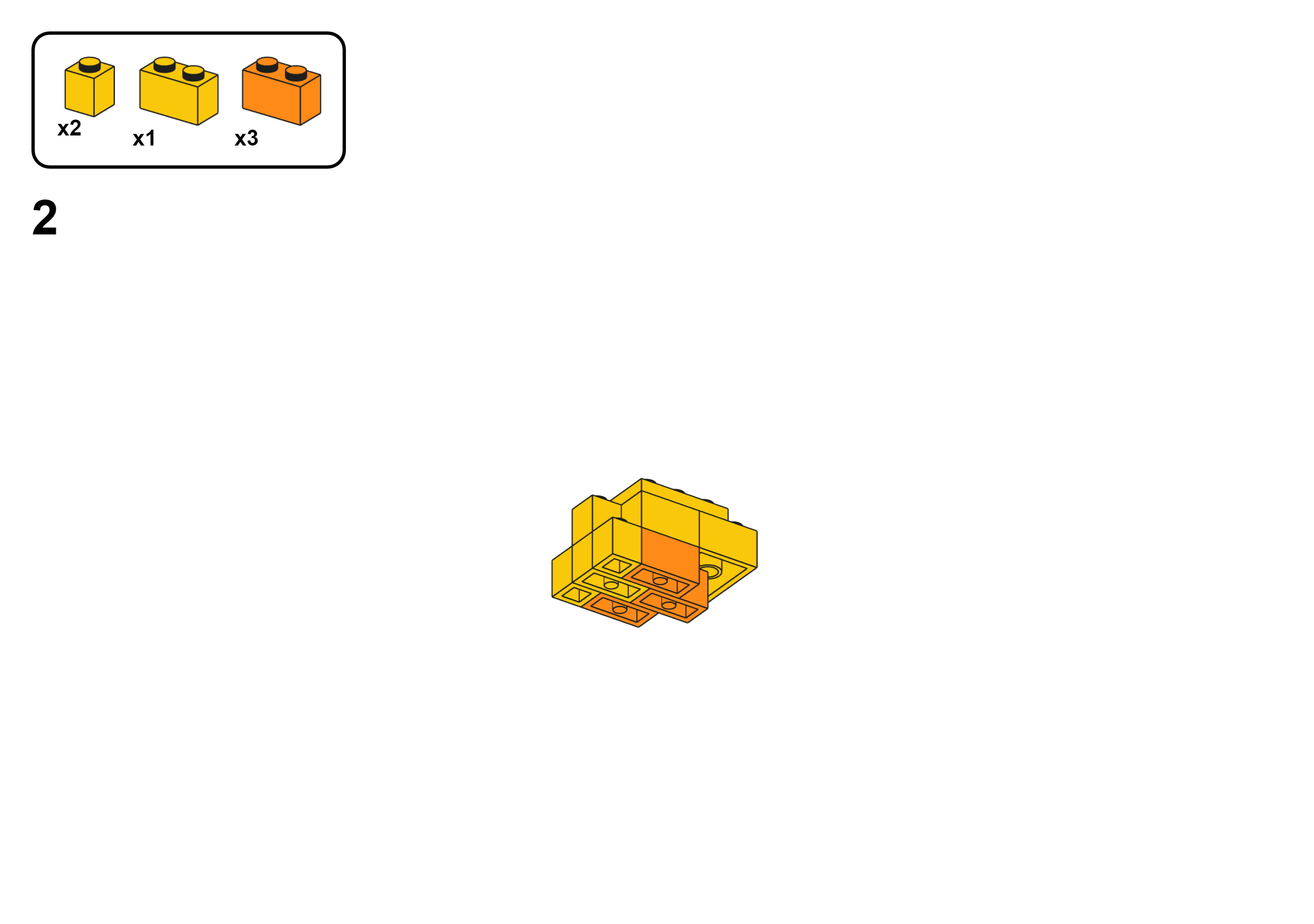 LEGO loser, MOC, Trump, wall, instructions, step by step