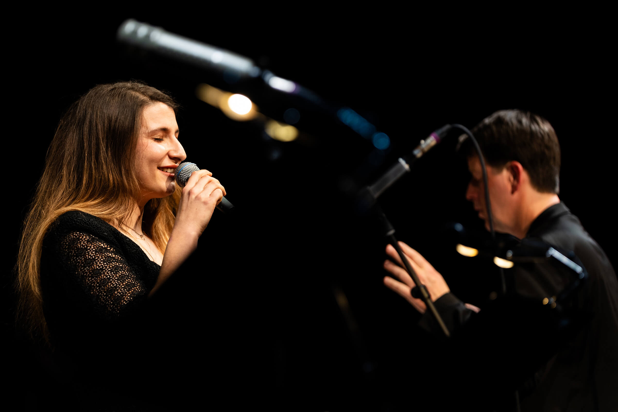 Veronika Kumar, Jošt Lampret, Big Band RTV Slovenija, SiTi Teater, 2026, Foto Marko Alpner