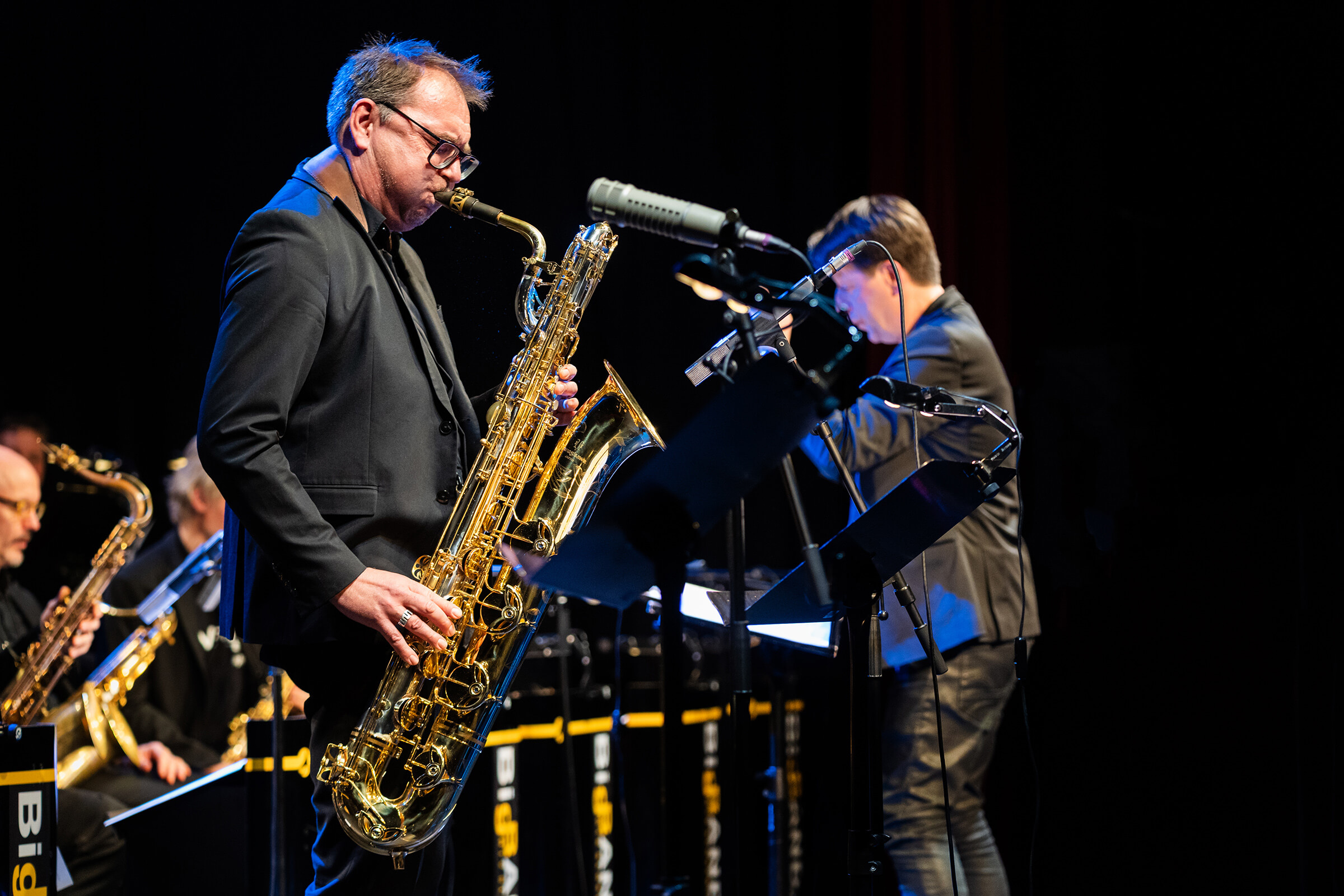 Jošt Lampret, Big Band RTV Slovenija, SiTi Teater, 2026, Foto Marko Alpner