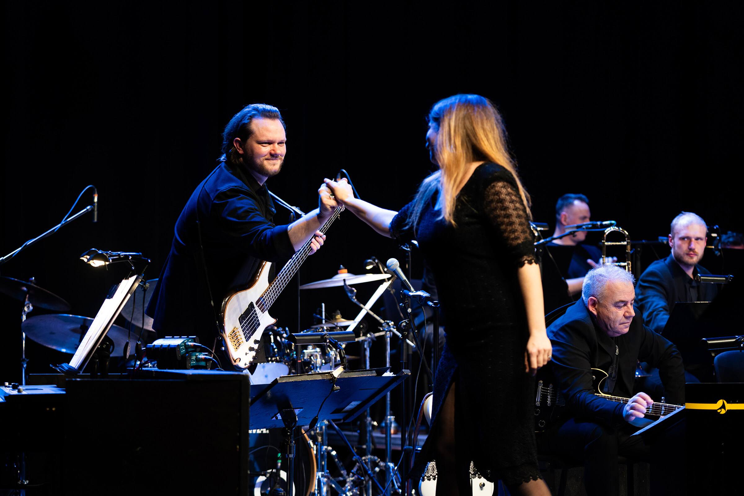 Jošt Lampret, Big Band RTV Slovenija, SiTi Teater, 2026, Foto Marko Alpner