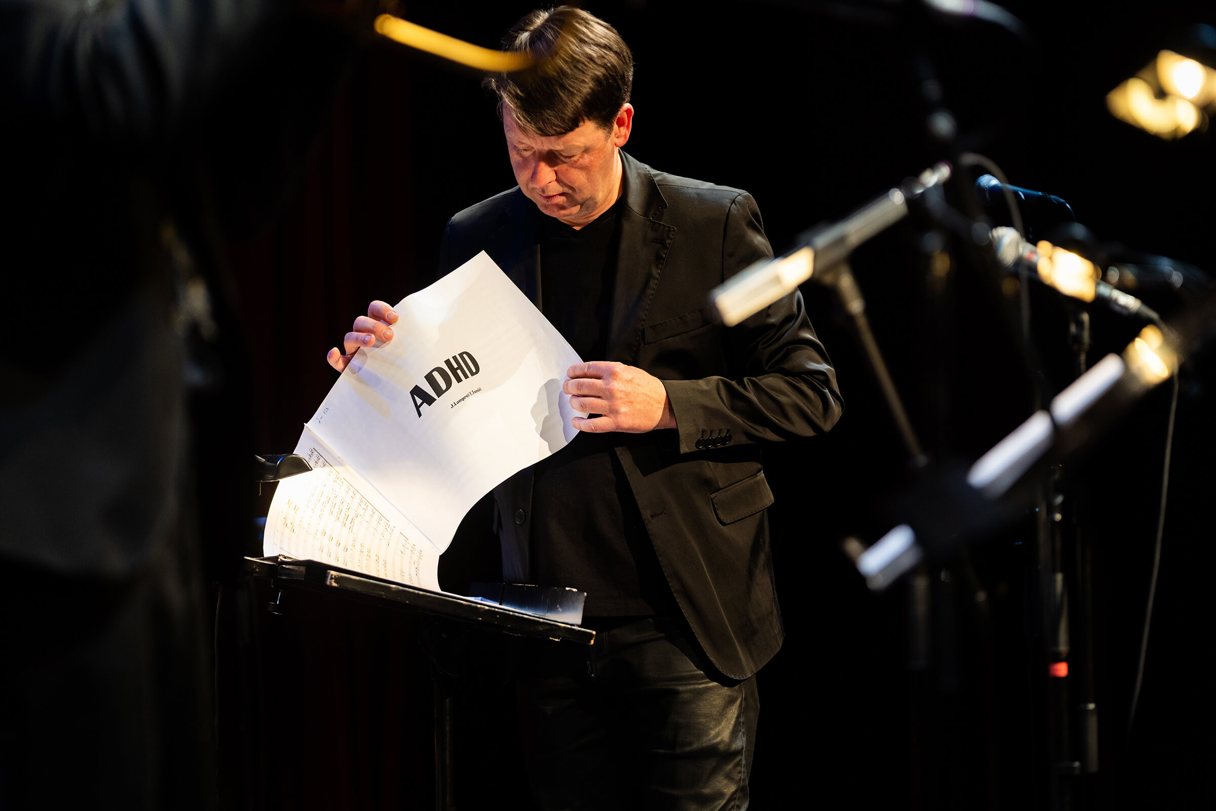 Tadej Tomšič, Jošt Lampret, Big Band RTV Slovenija, SiTi Teater, 2026, Foto Marko Alpner