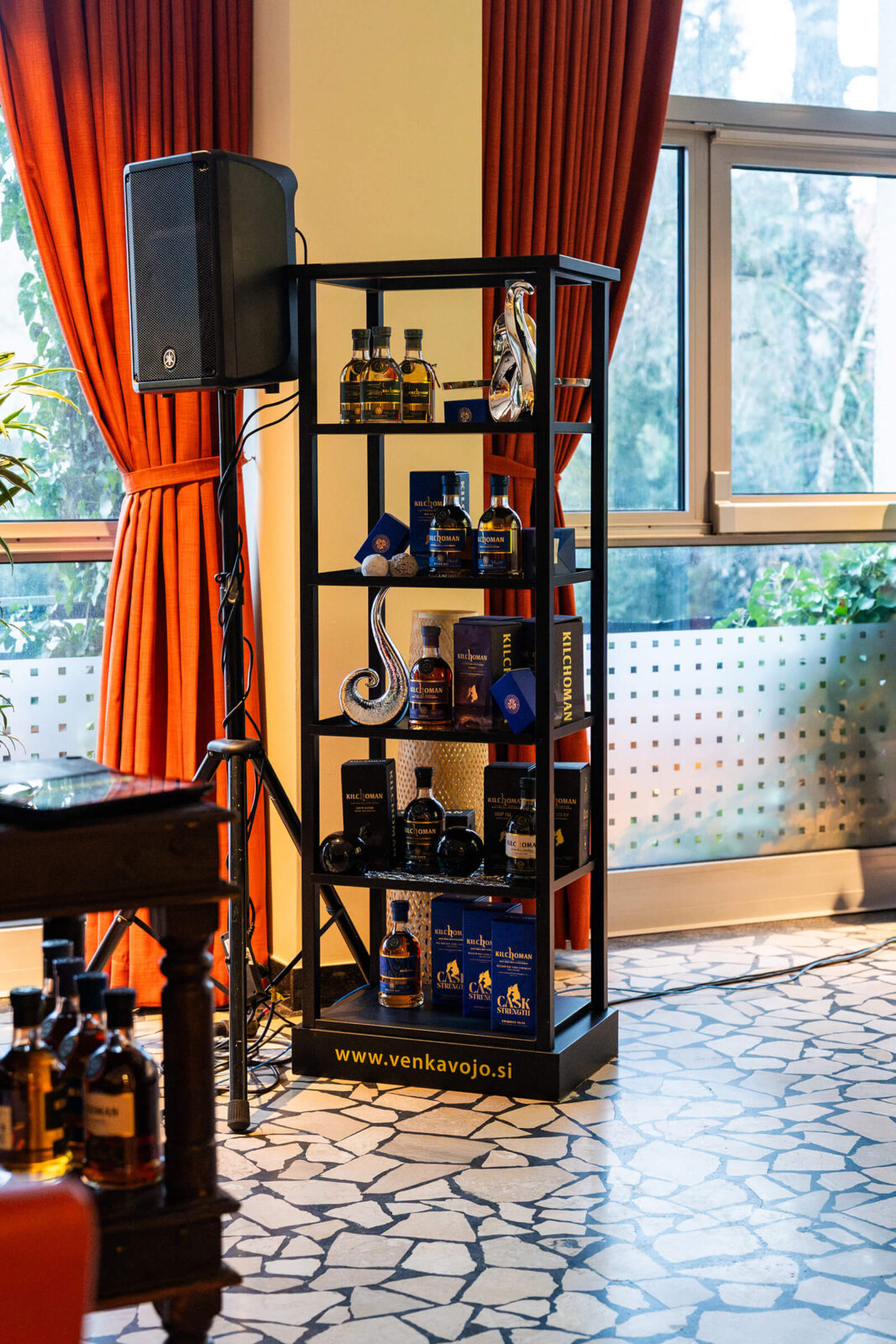 Kilchoman EU Tour 2026, KluBar, George Wills, Catherine MacMillan, Venka Vojo, Kranj 2026, Foto Marko Alpner