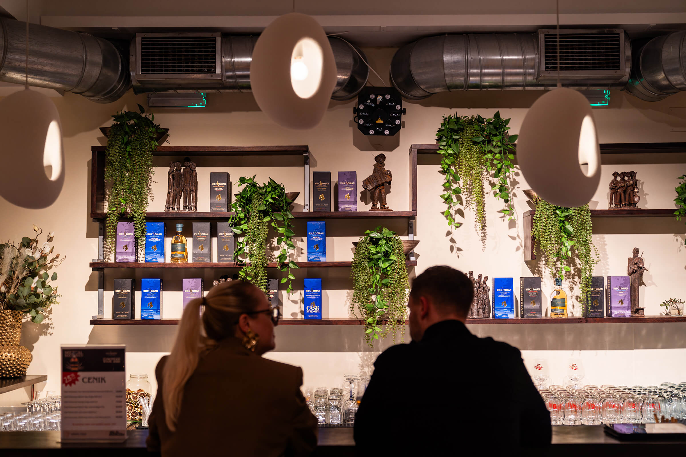 Kilchoman EU Tour 2026, KluBar, George Wills, Catherine MacMillan, Venka Vojo, Kranj 2026, Foto Marko Alpner