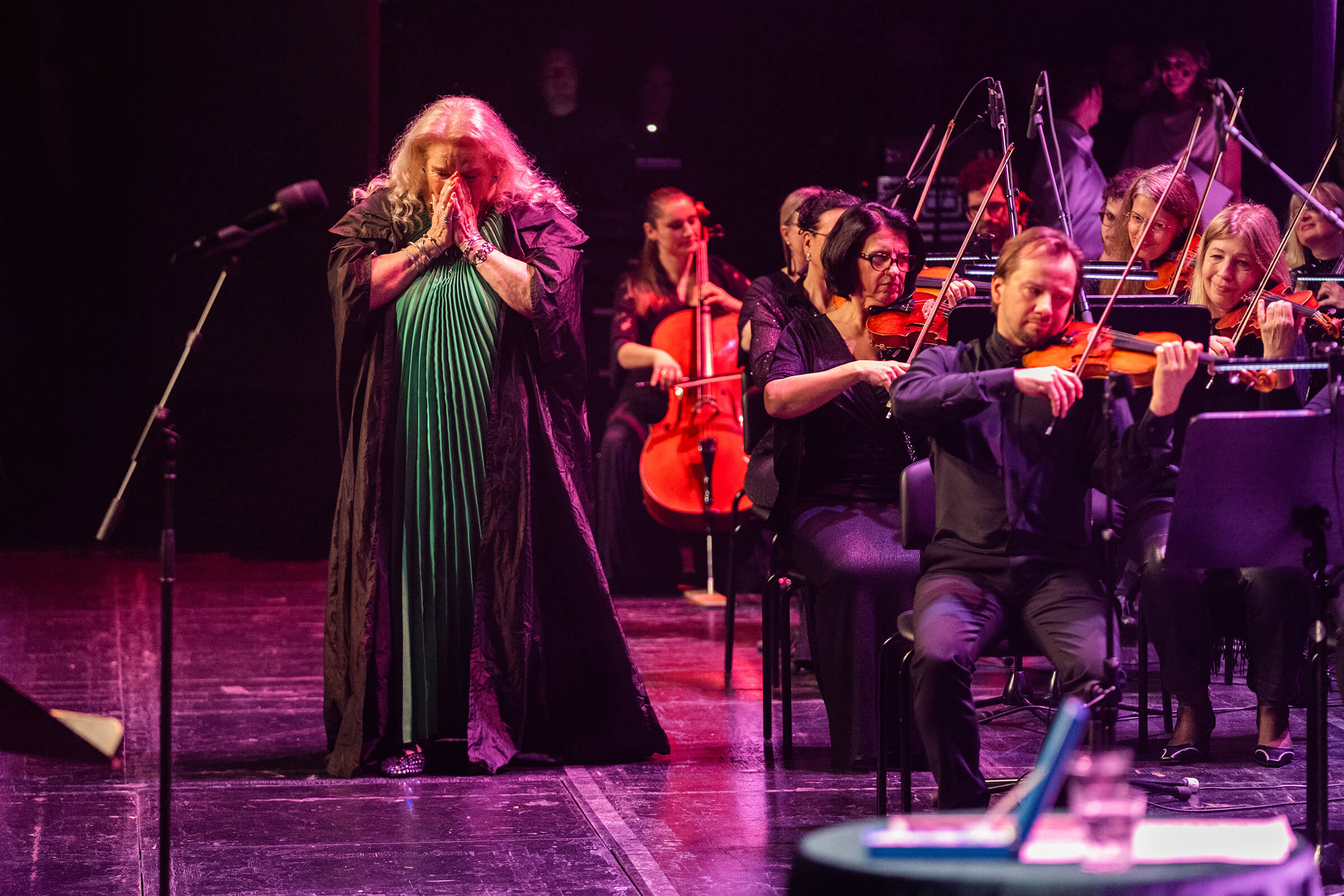 Elda Viler, poslovilni koncert, Cankarjev dom, Simfonični Orkester RTV, Big Band, Foto Marko Alpner