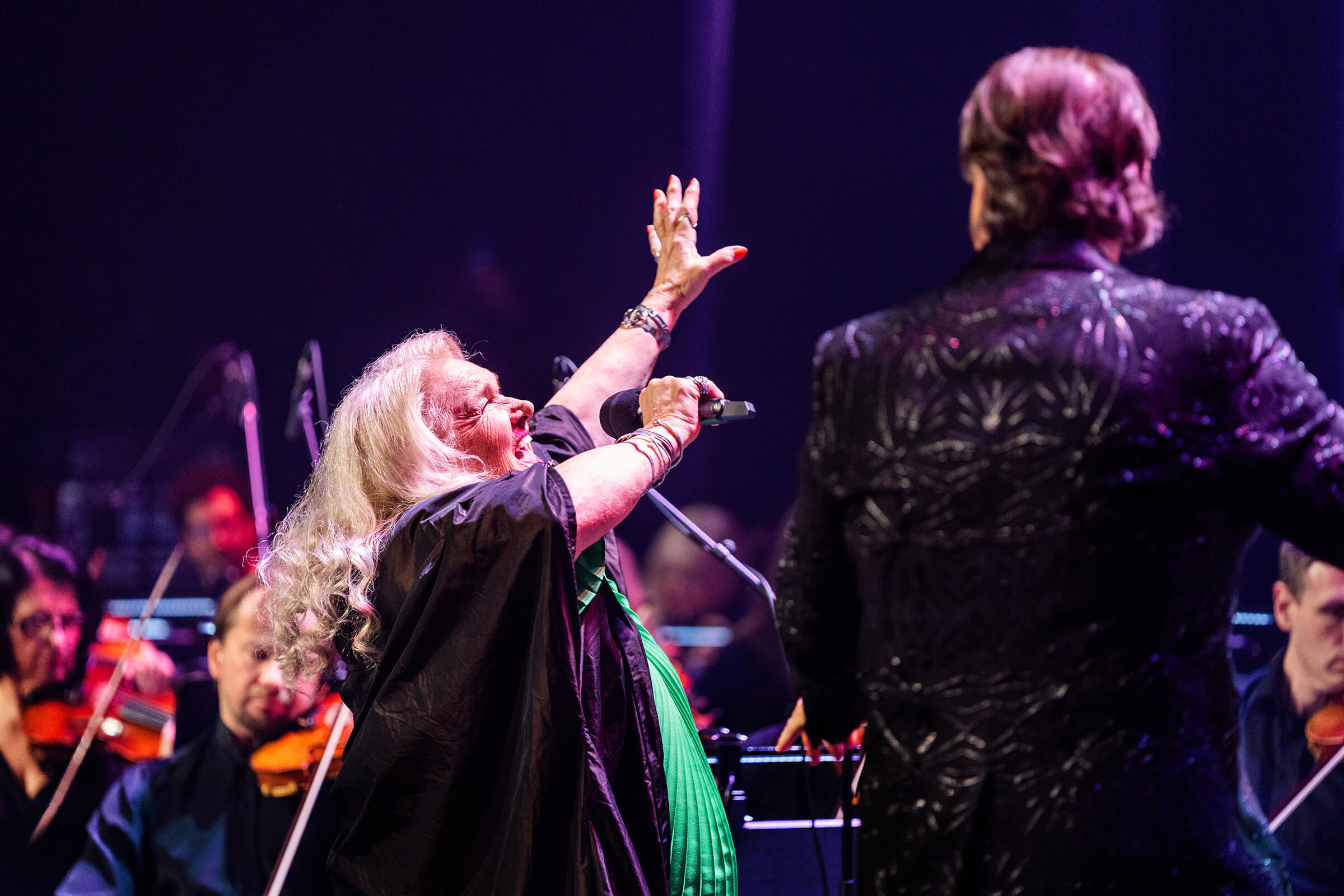 Elda Viler, poslovilni koncert, Cankarjev dom, Simfonični Orkester RTV, Big Band, Foto Marko Alpner