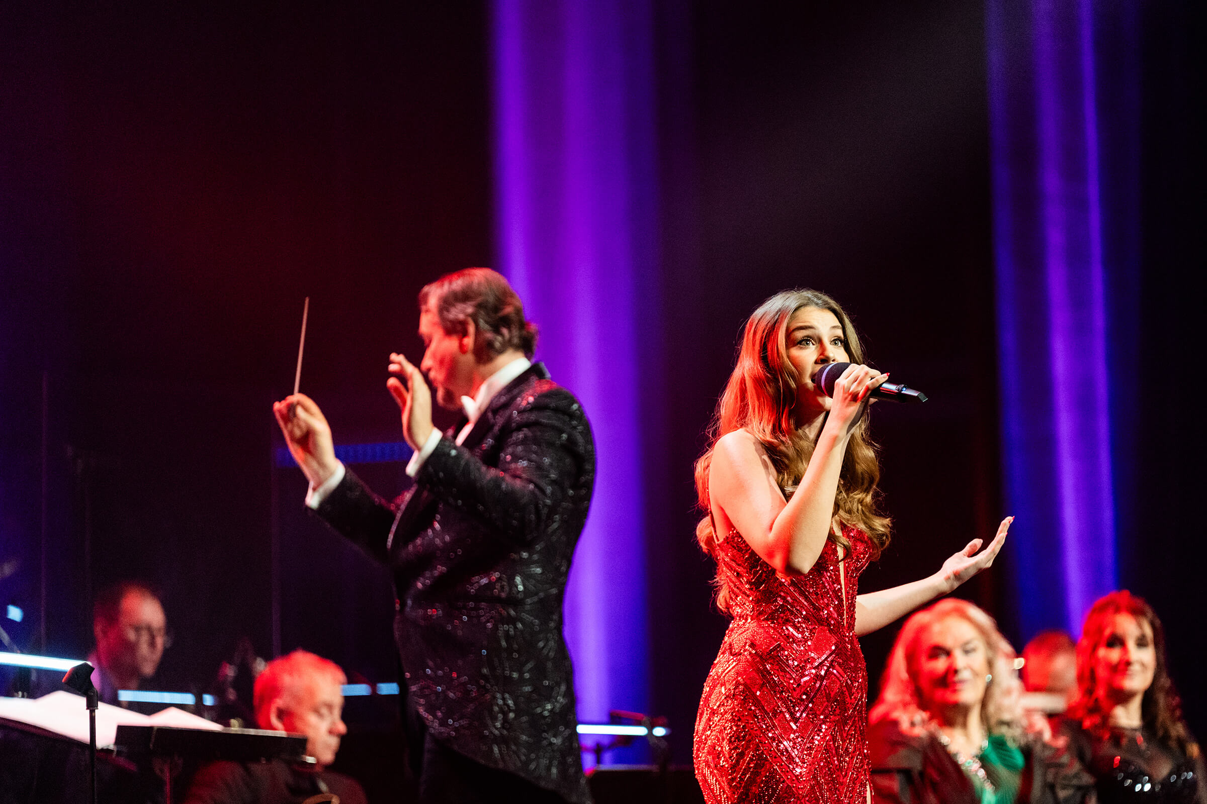 Saša Lešnjek, Elda Viler, poslovilni koncert, Cankarjev dom, Simfonični Orkester RTV, Big Band, Foto Marko Alpner