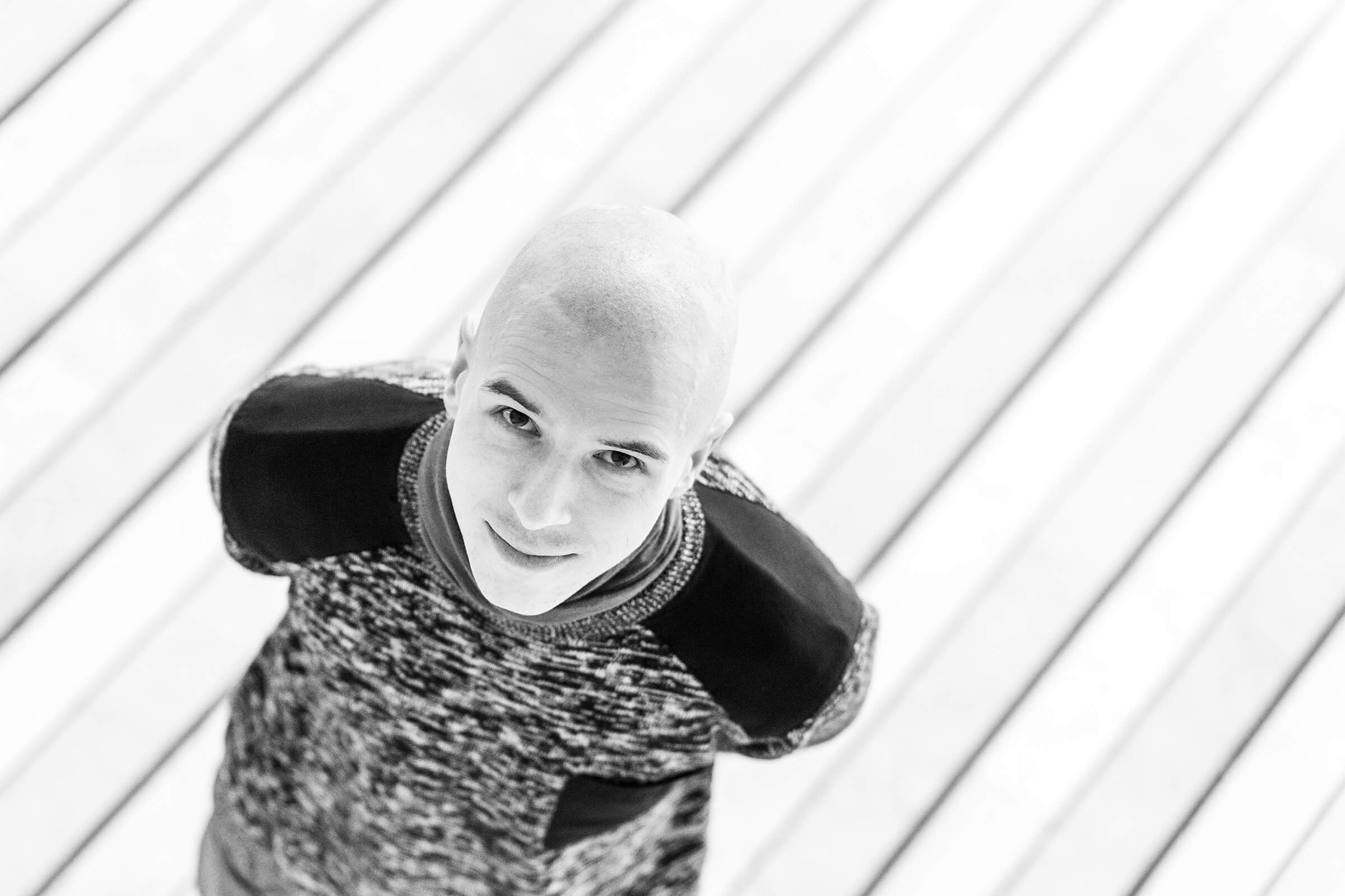 Marko Alpner, 2026, Black & White, Foto: Damjan Končar, Kino Šiška