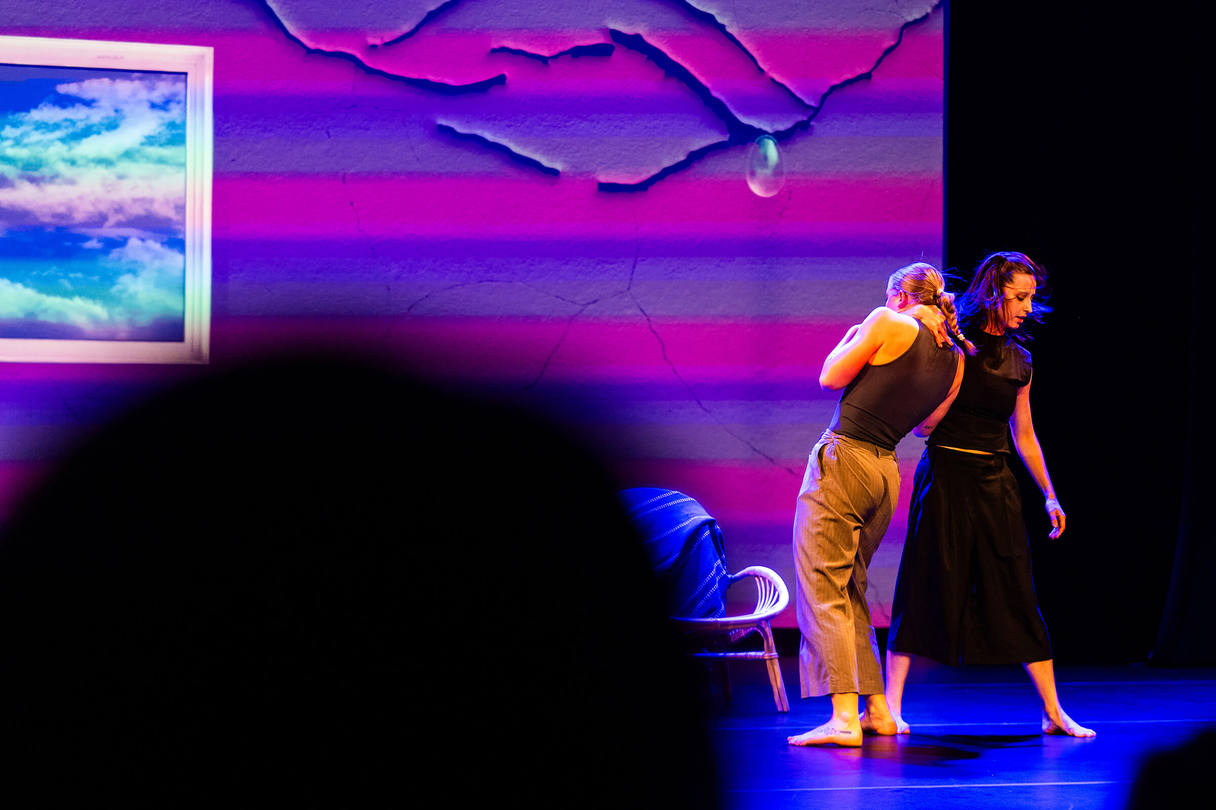 Društvo SOS telefon, Če bi stene govorile, V njeni koži, Lutkovno gledališče Ljubljana