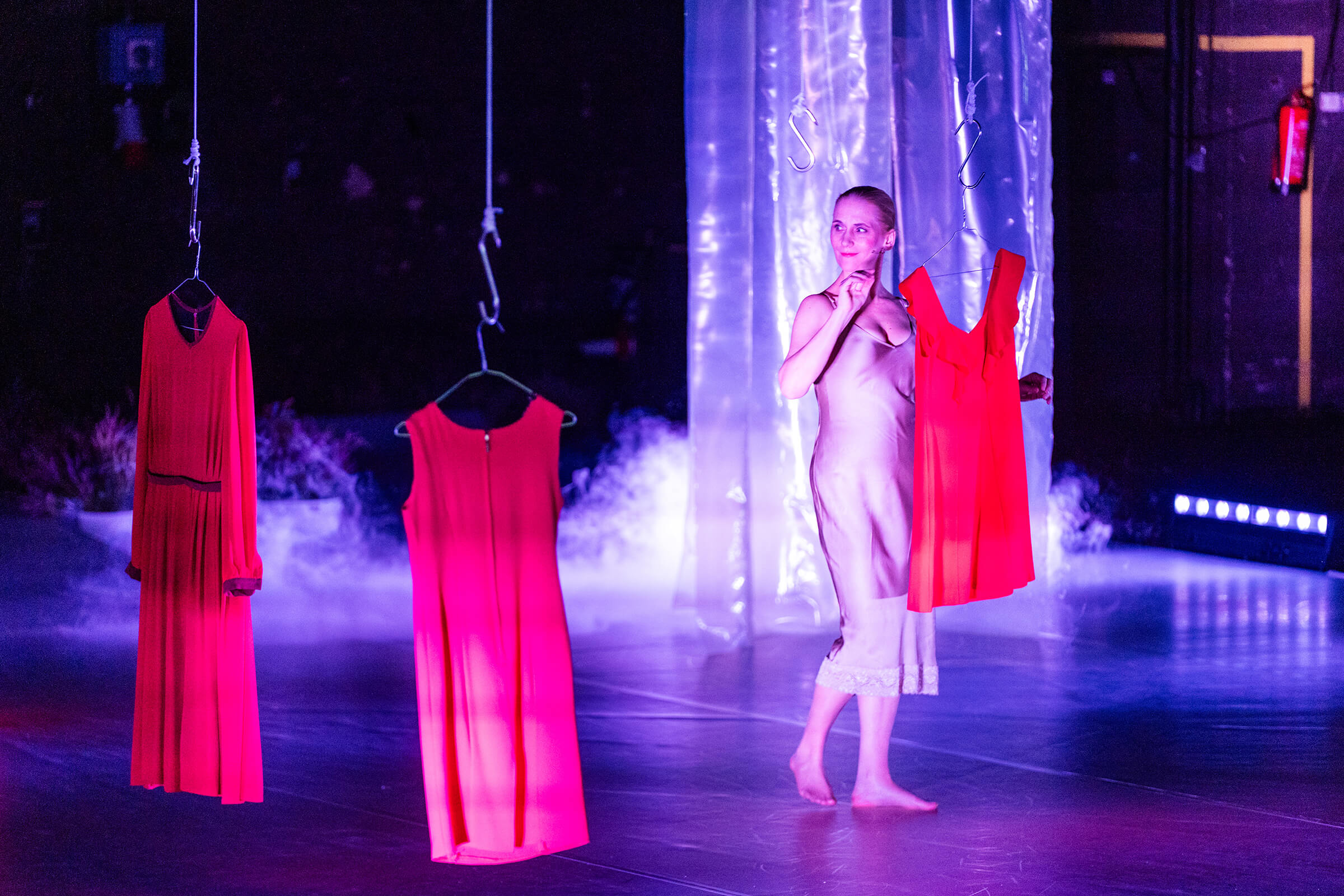 Platno, opera, Nina Šenk, Cankarjev dom, Photo Marko Alpner