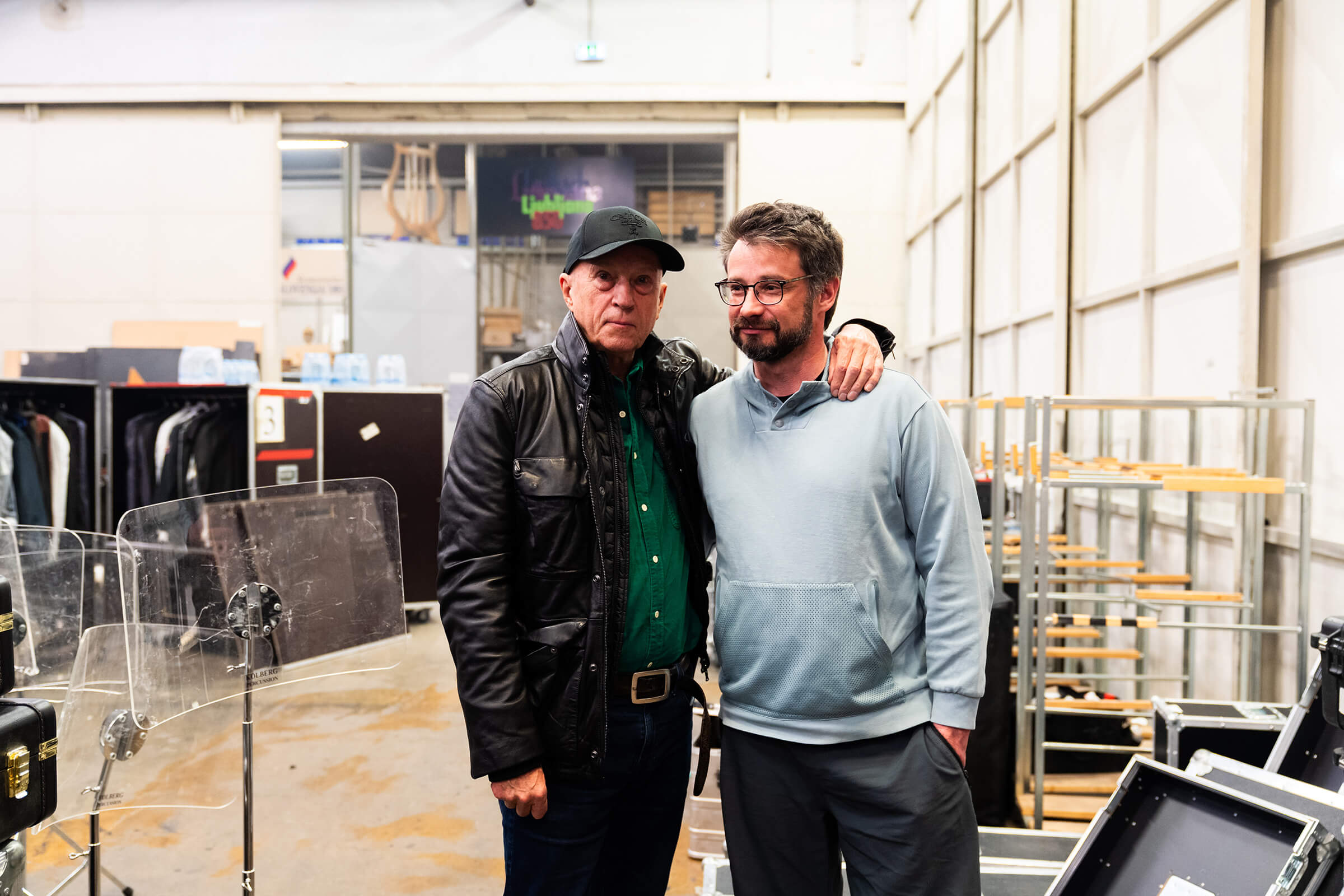 Vlado Kreslin, Gašper Kržmanc, Slovenian Armed Forces Orchestra 30th birthday, Cankarjev dom, Photo Marko Alpner