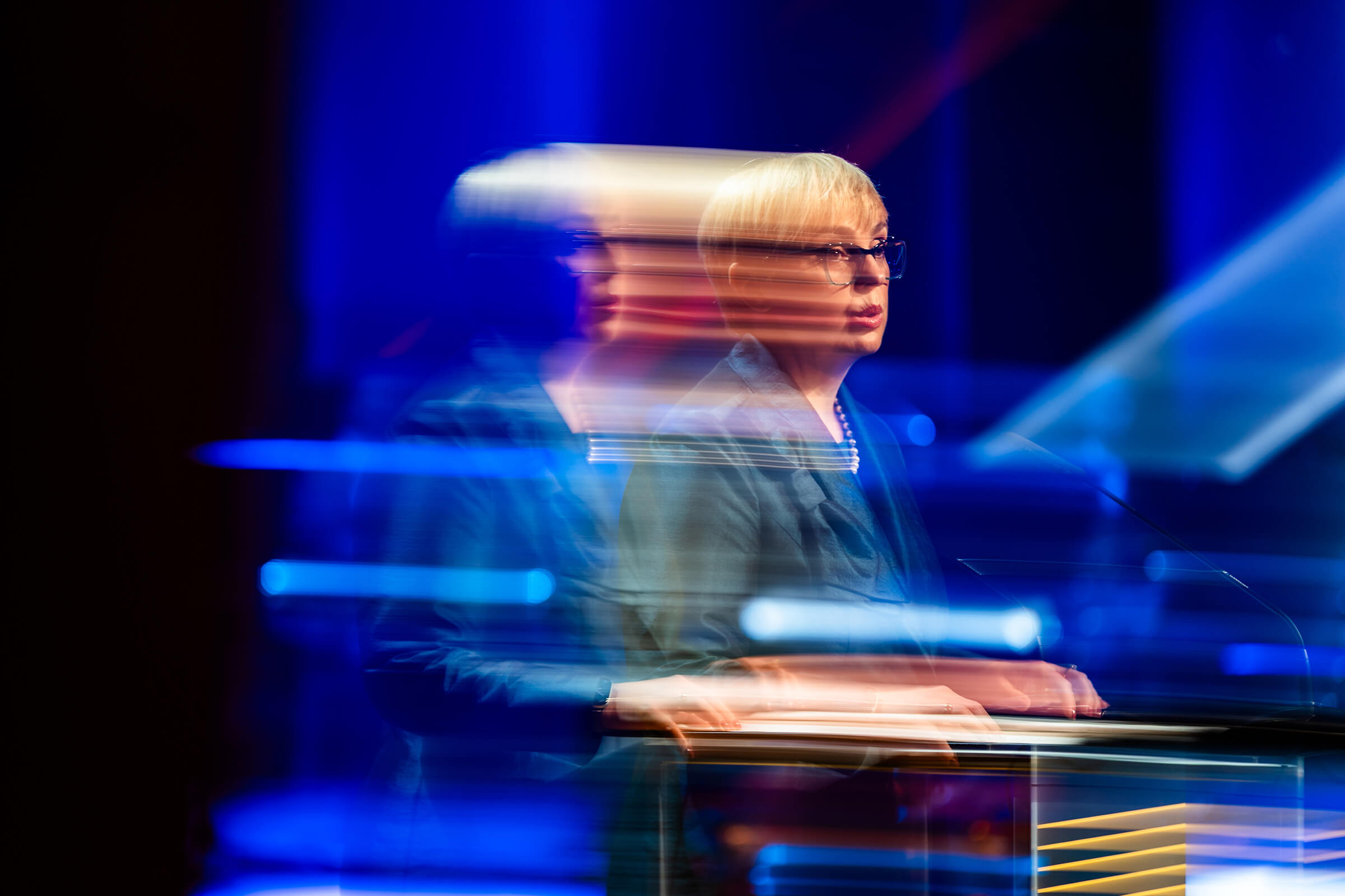 Nataša Pirc Musar, Slovenian Armed Forces Orchestra 30th birthday, Cankarjev dom, Photo Marko Alpner