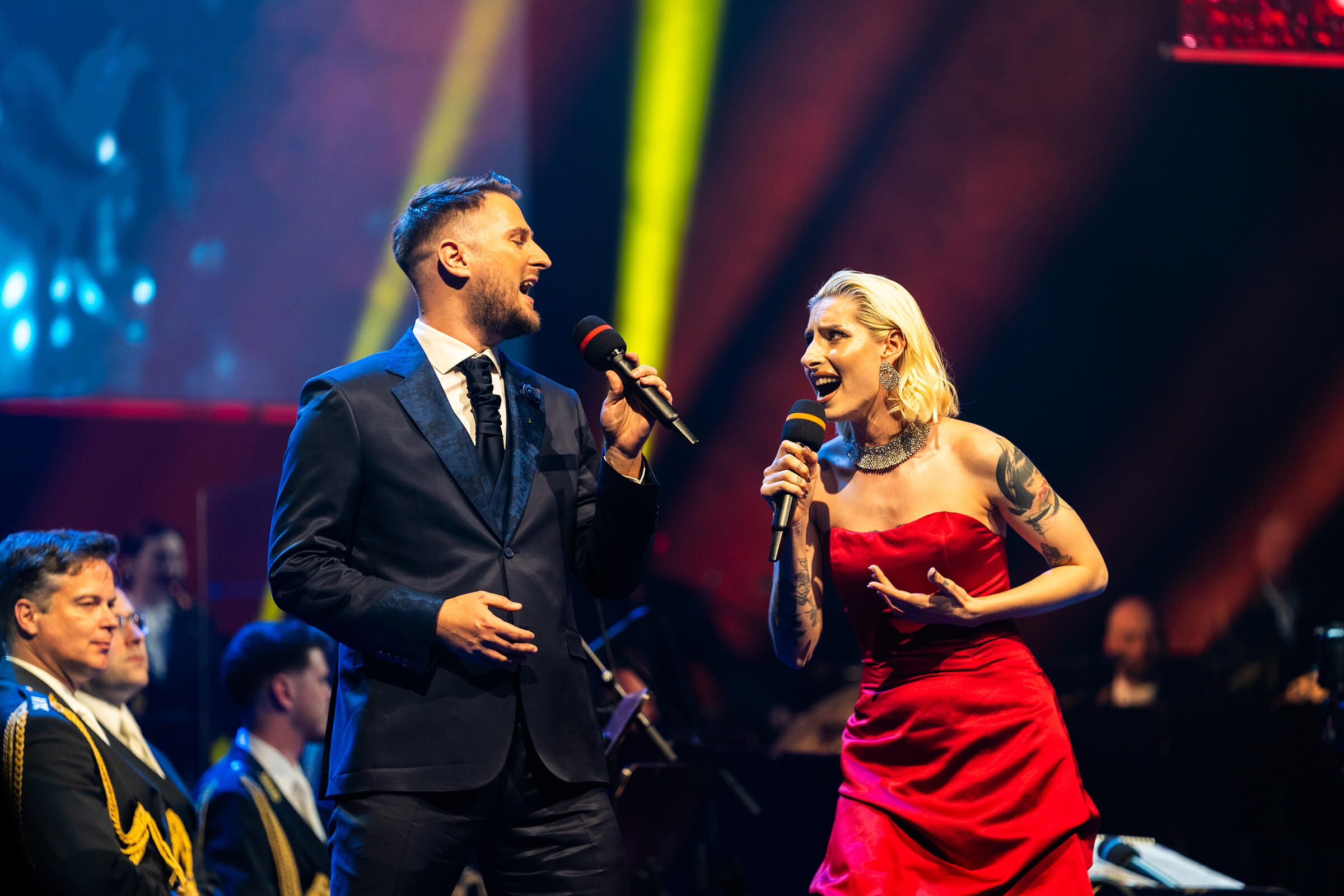 Gregor Ravnik, Raiven, Slovenian Armed Forces Orchestra 30th birthday, Cankarjev dom, Photo Marko Alpner