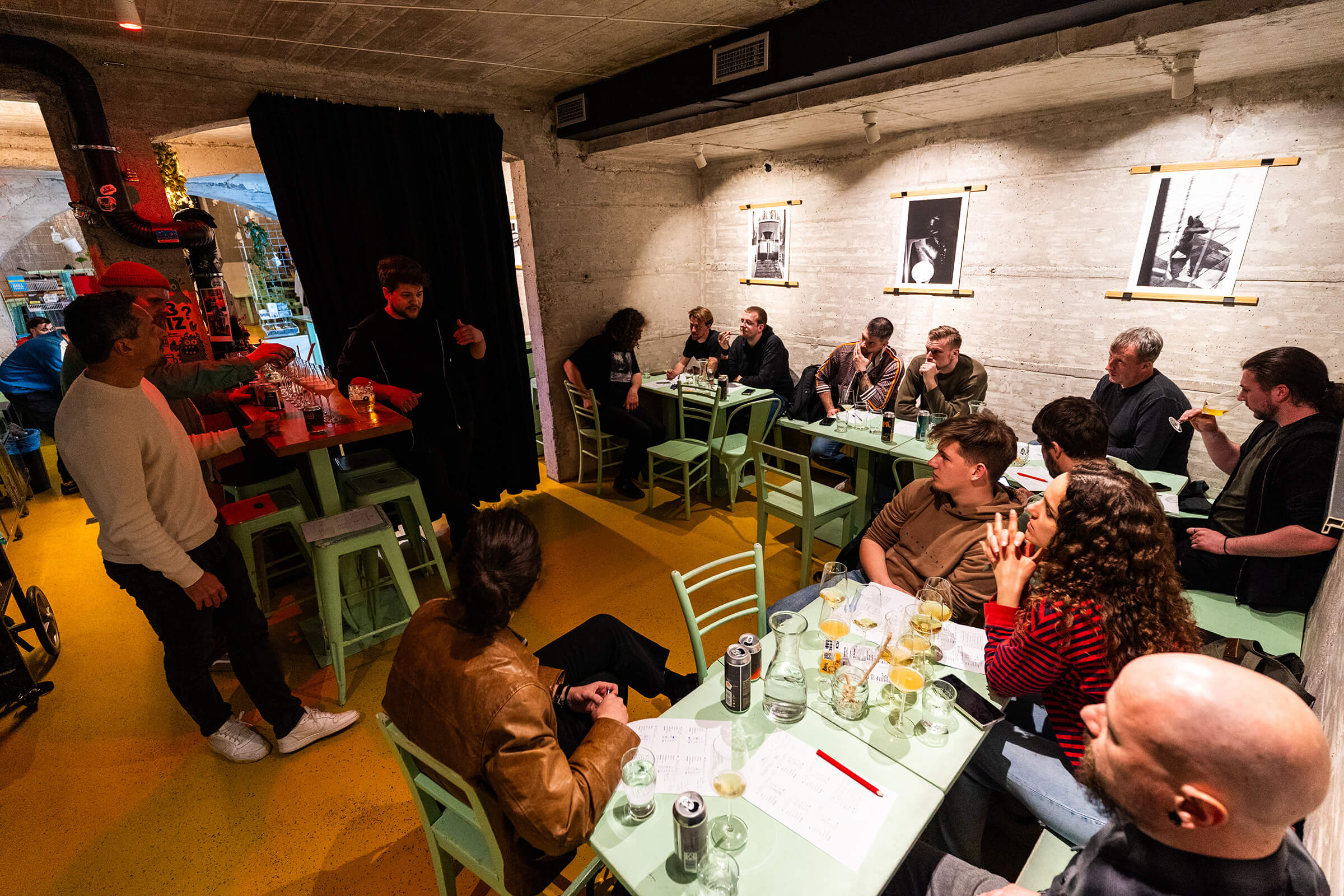 School of Beer, Tekoče zadeve, Andrej Colarič, :Projekt, Foto Marko Alpner