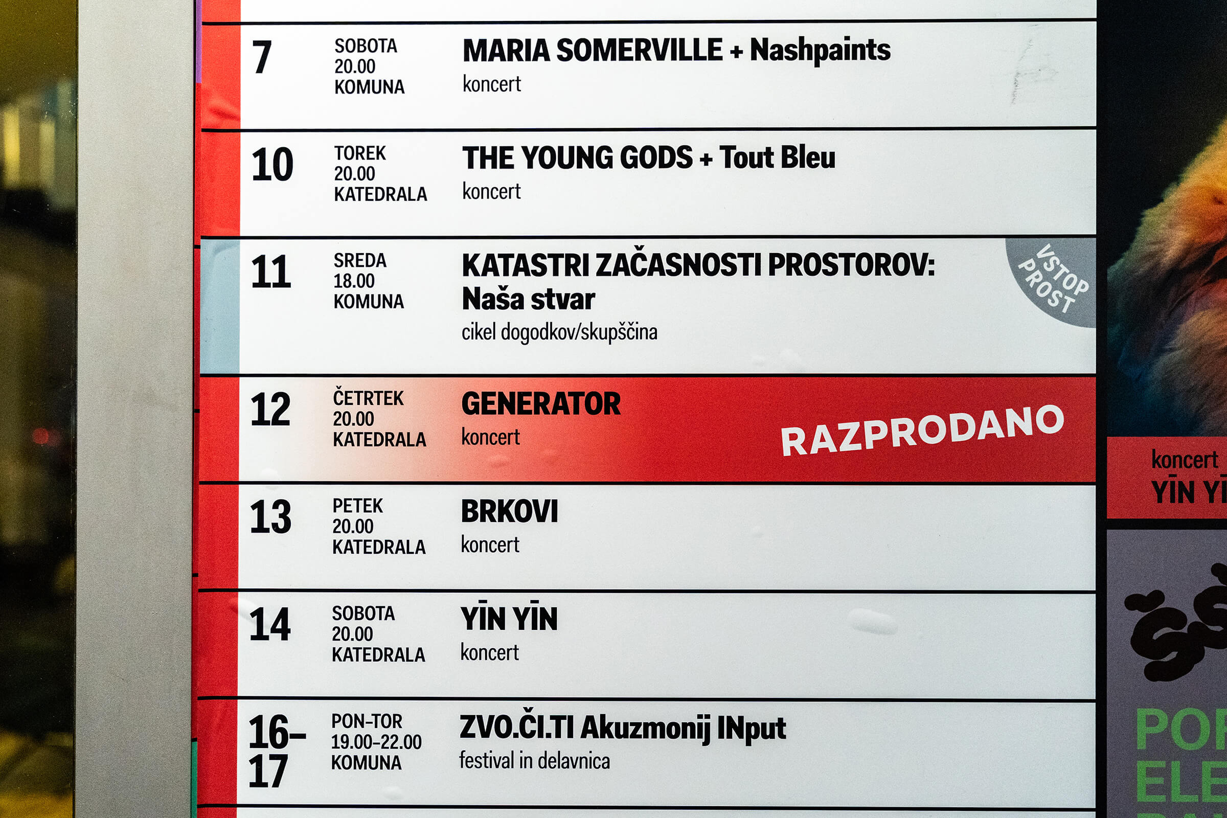 Generator, Kino Šiška, sold-out, Photo Marko Alpner