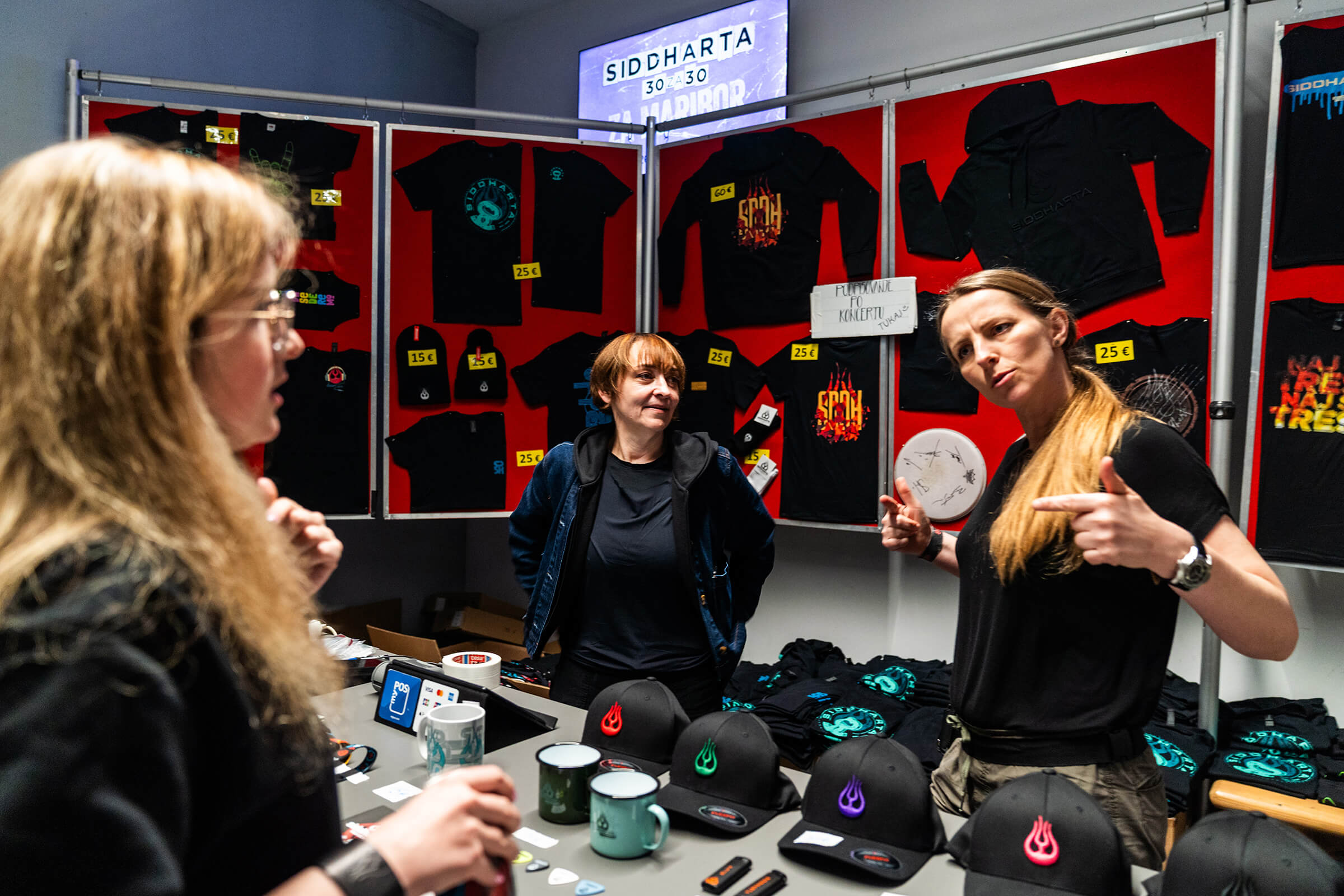 Merch, Siddharta Unreleased, Maribor, 2026, Photo Marko Alpner.
