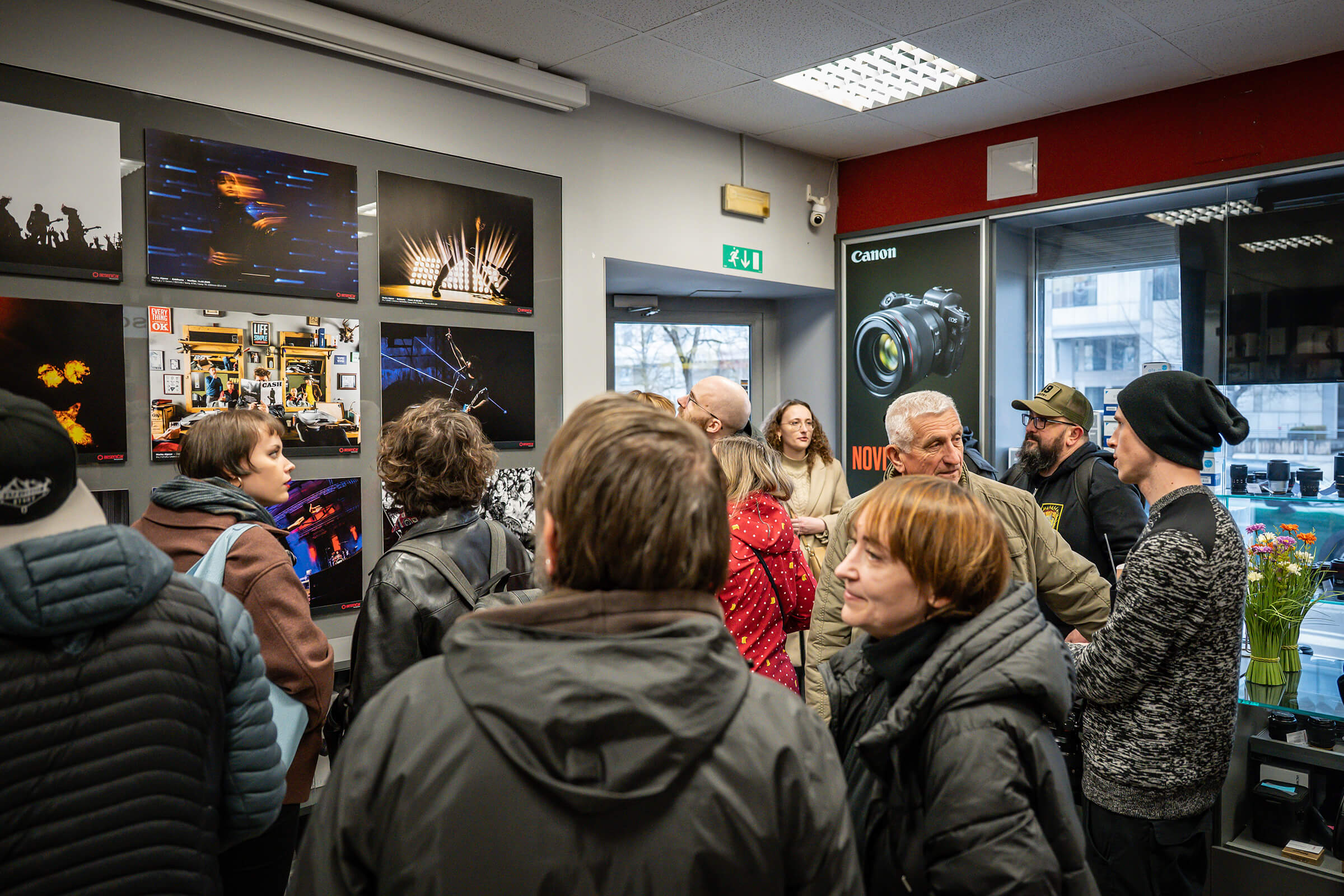 Marko Alpner, exhibition, Foto Beseničar, Ljubljana.