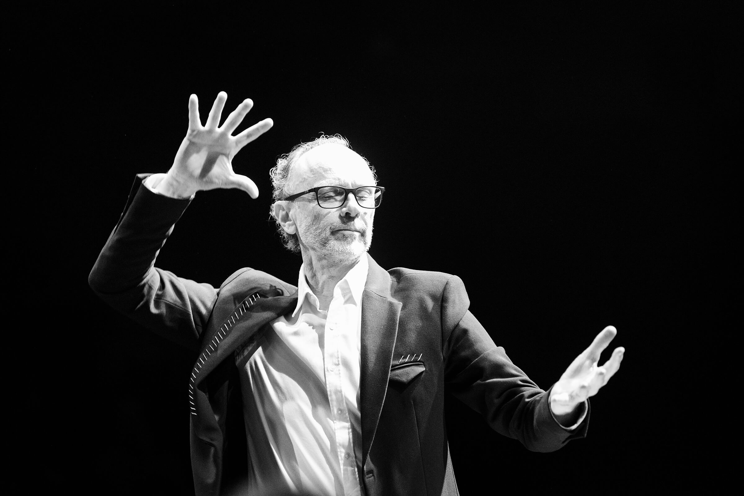 Lojze Krajnčan, final show. Photo Marko Alpner.