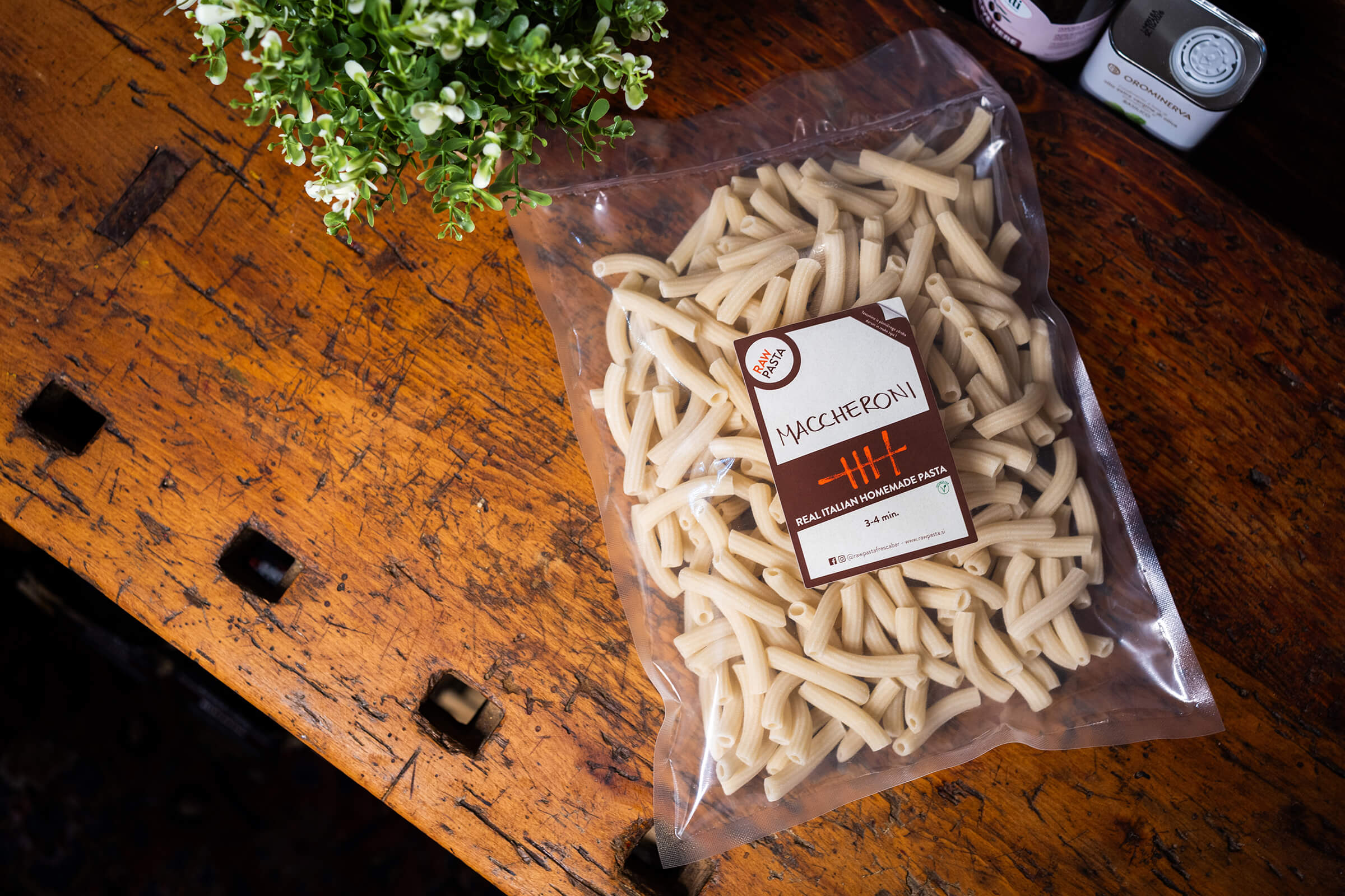 Carbonara, Raw Pasta