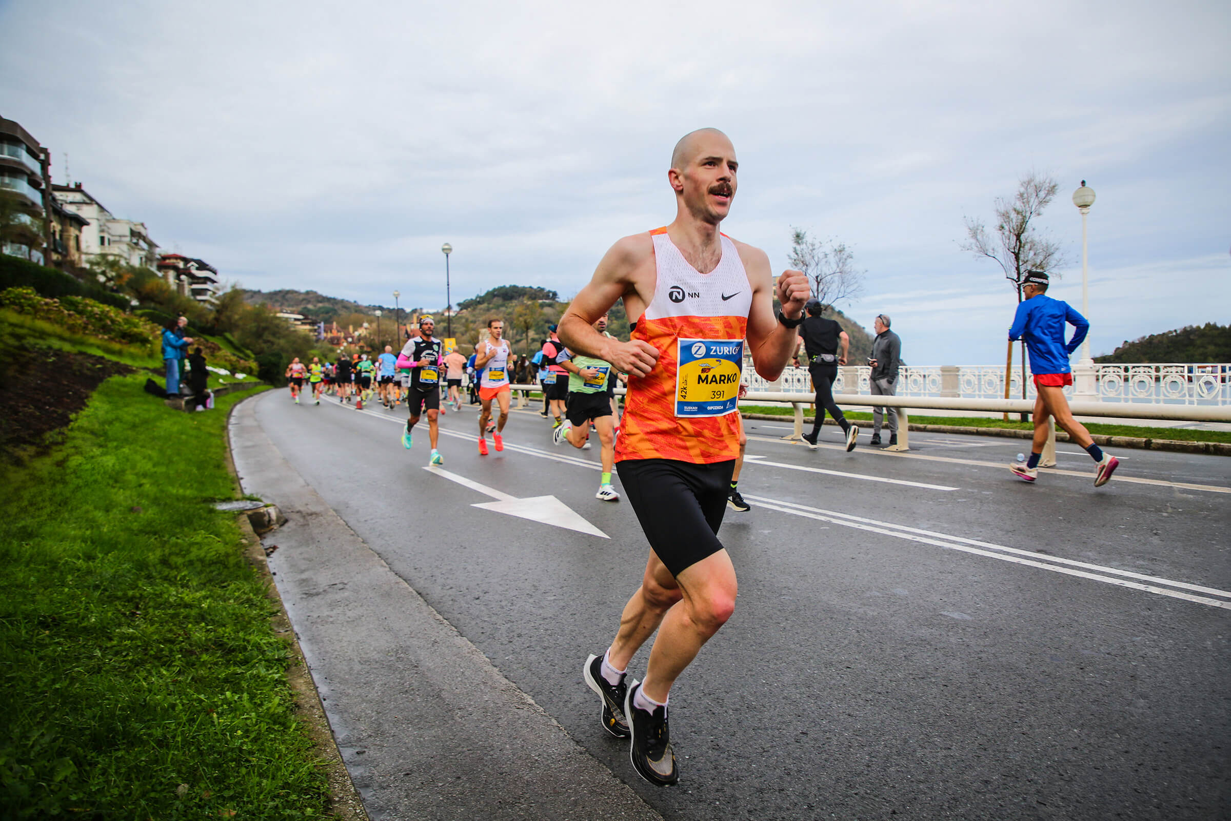 Marko Alpner, marathon, San Sebastian, Donostia, Vitamin Well Runners, personal best, 2025