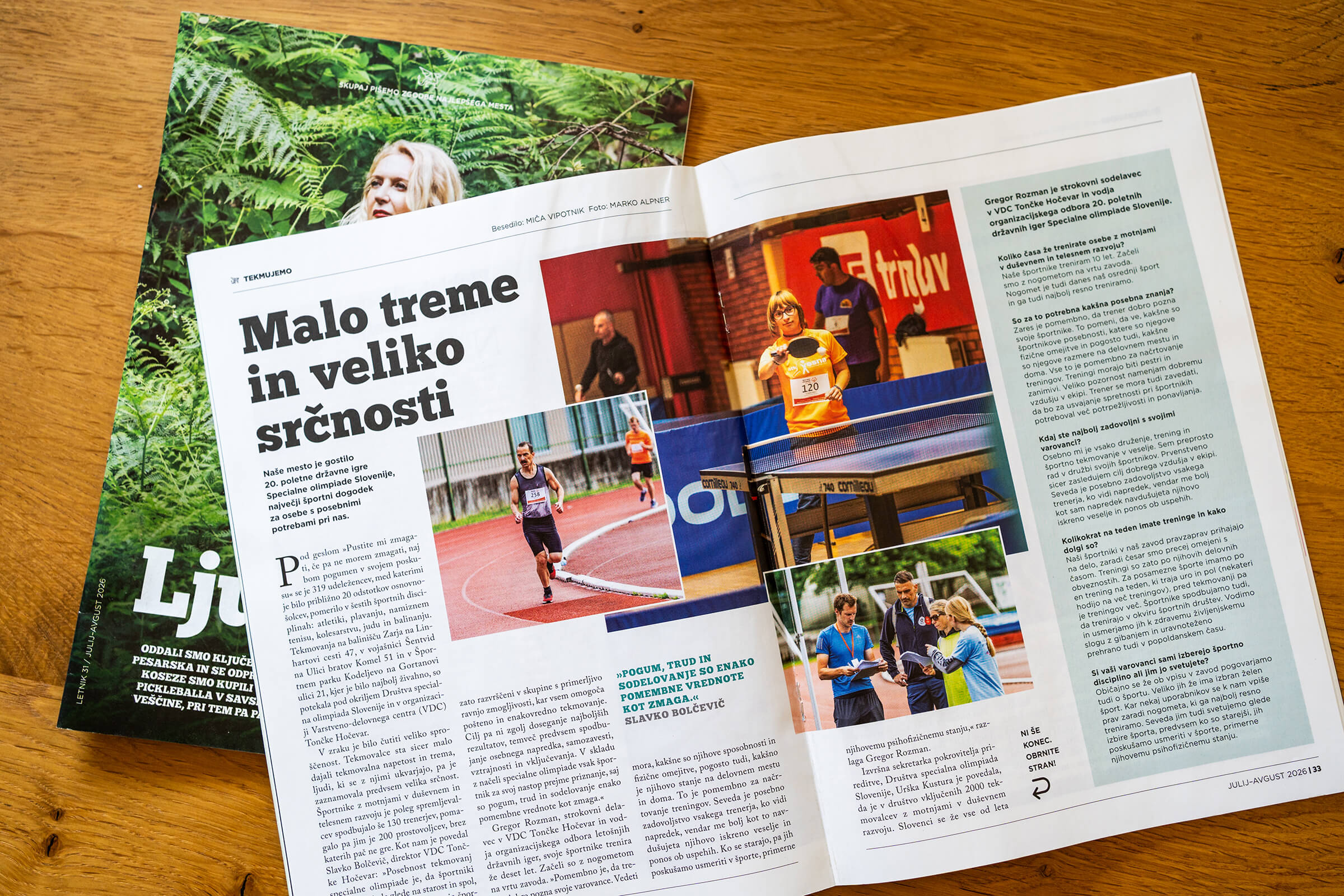 Revija Ljubljana, Malo treme in veliko srčnosti